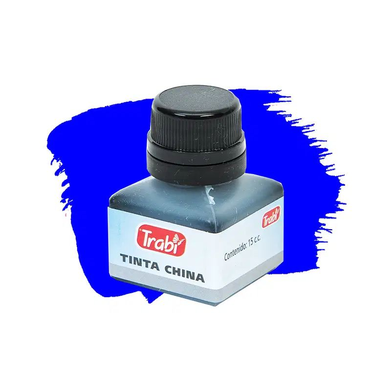 TINTA CHINA TRABI 15 CM3 AZUL