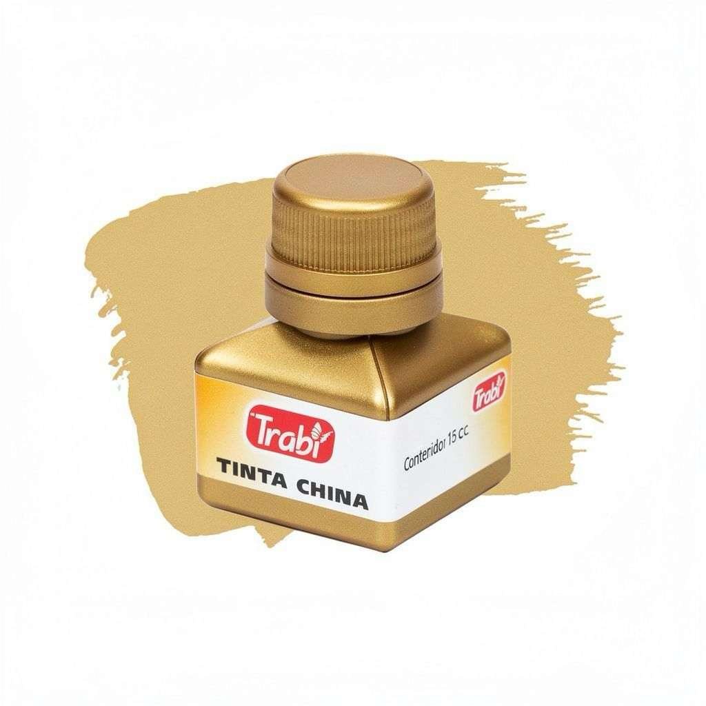 TINTA CHINA TRABI 15 CM3 ORO