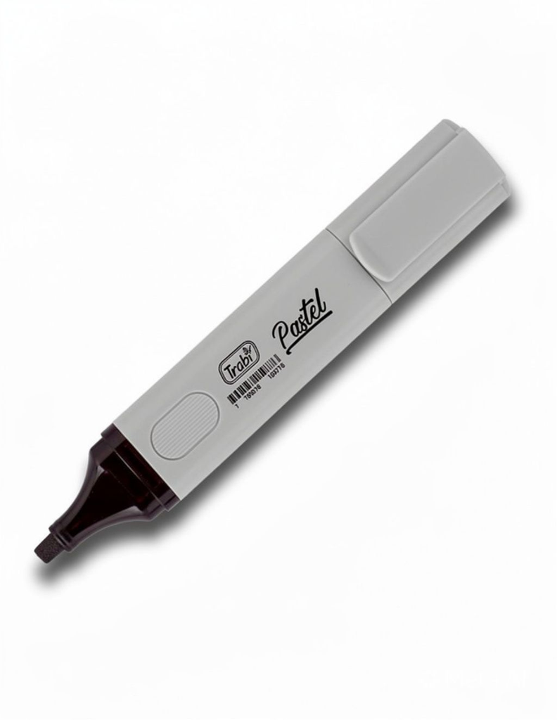 RESALTADOR TRABI PASTEL GRIS PASTEL