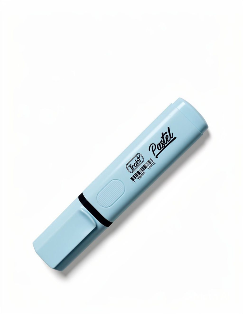 RESALTADOR TRABI PASTEL Celeste pastel