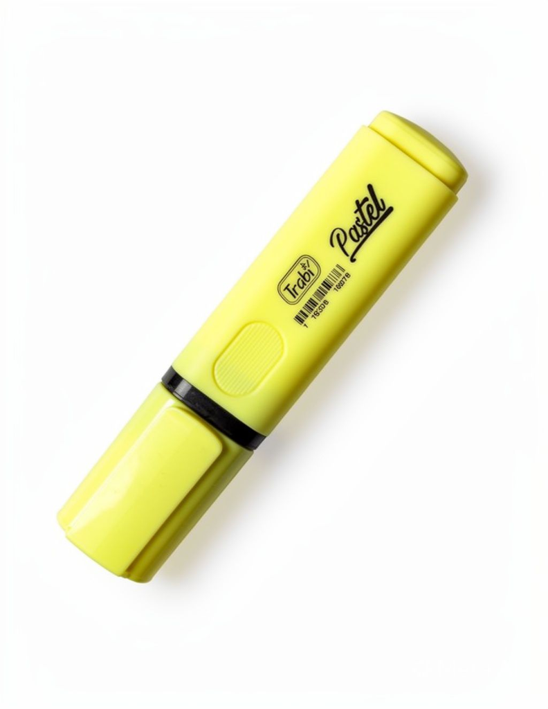RESALTADOR TRABI PASTEL Amarillo pastel