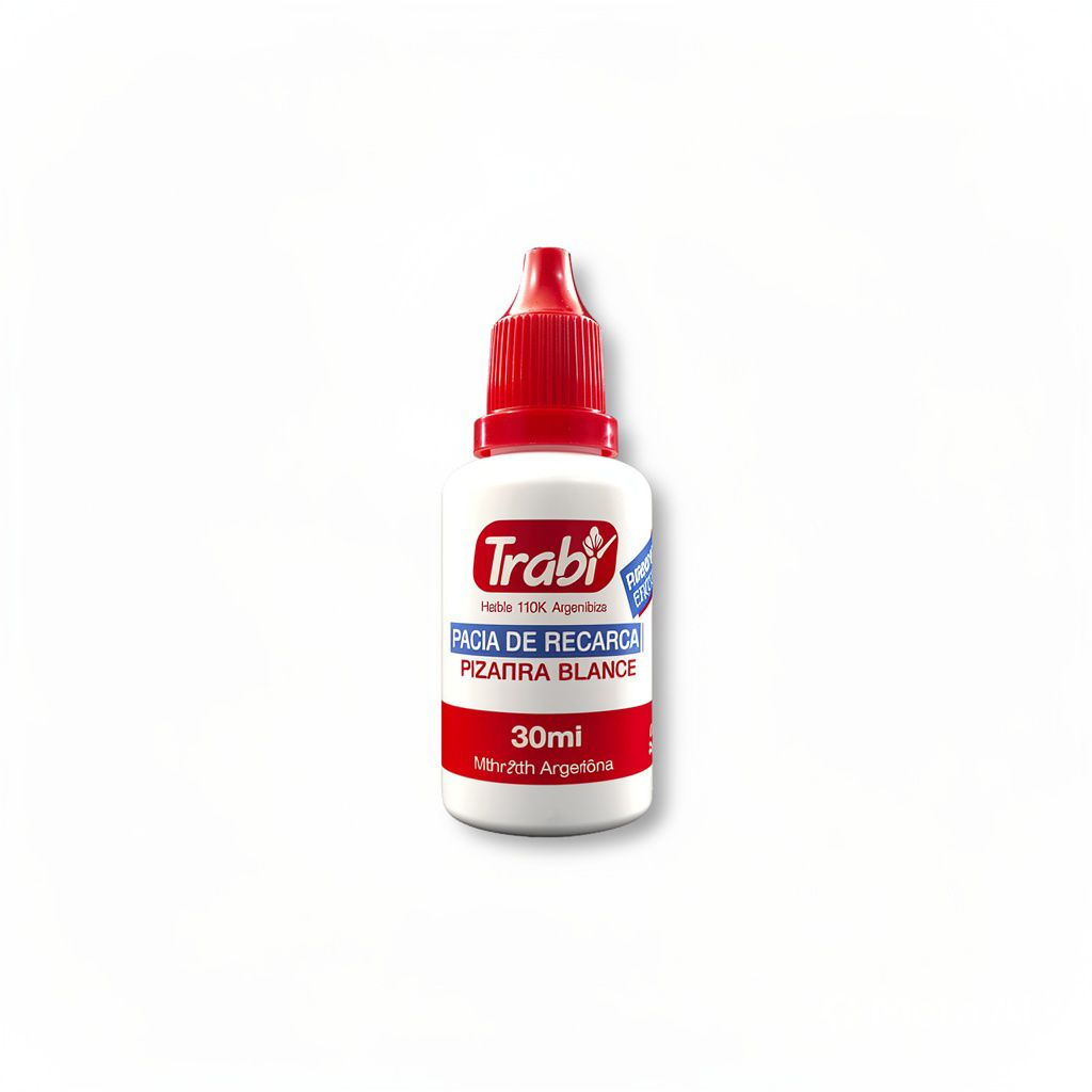 TINTA P/ PIZARRA TRABI 30 CM3 Rojo