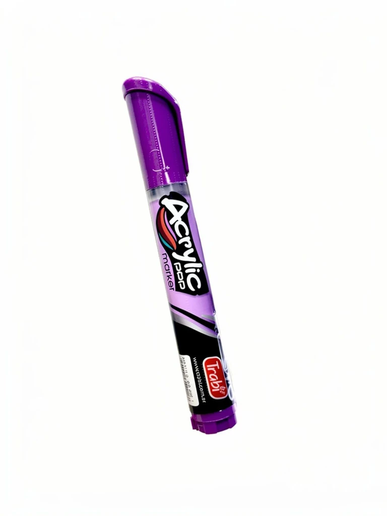 MARCADOR ACRYLIC POP A VALVULA 2-4 MM X 1 BL PURPURA