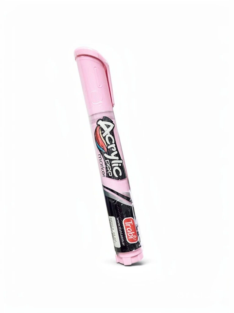 MARCADOR ACRYLIC POP A VALVULA 2-4 MM X 1 BL ROSA CLARO