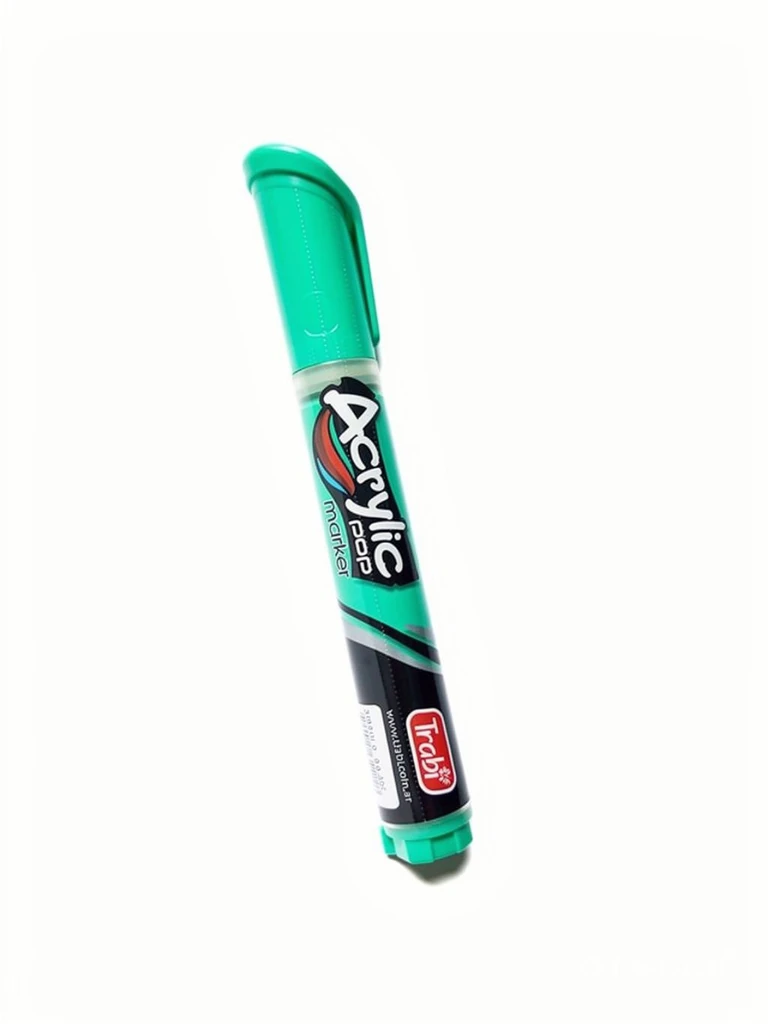 MARCADOR ACRYLIC POP A VALVULA 2-4 MM X 1 BL VERDE AGUA