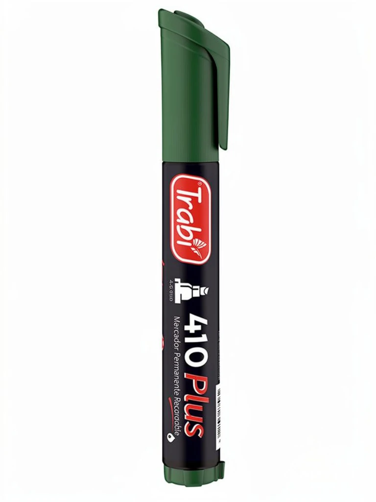 MARCADOR TRABI PERMANENTE 410 PTA. CHANF. Verde