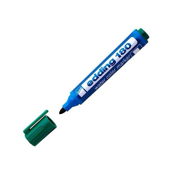 MARCADOR EDDING 180 AL AGUA VERDE