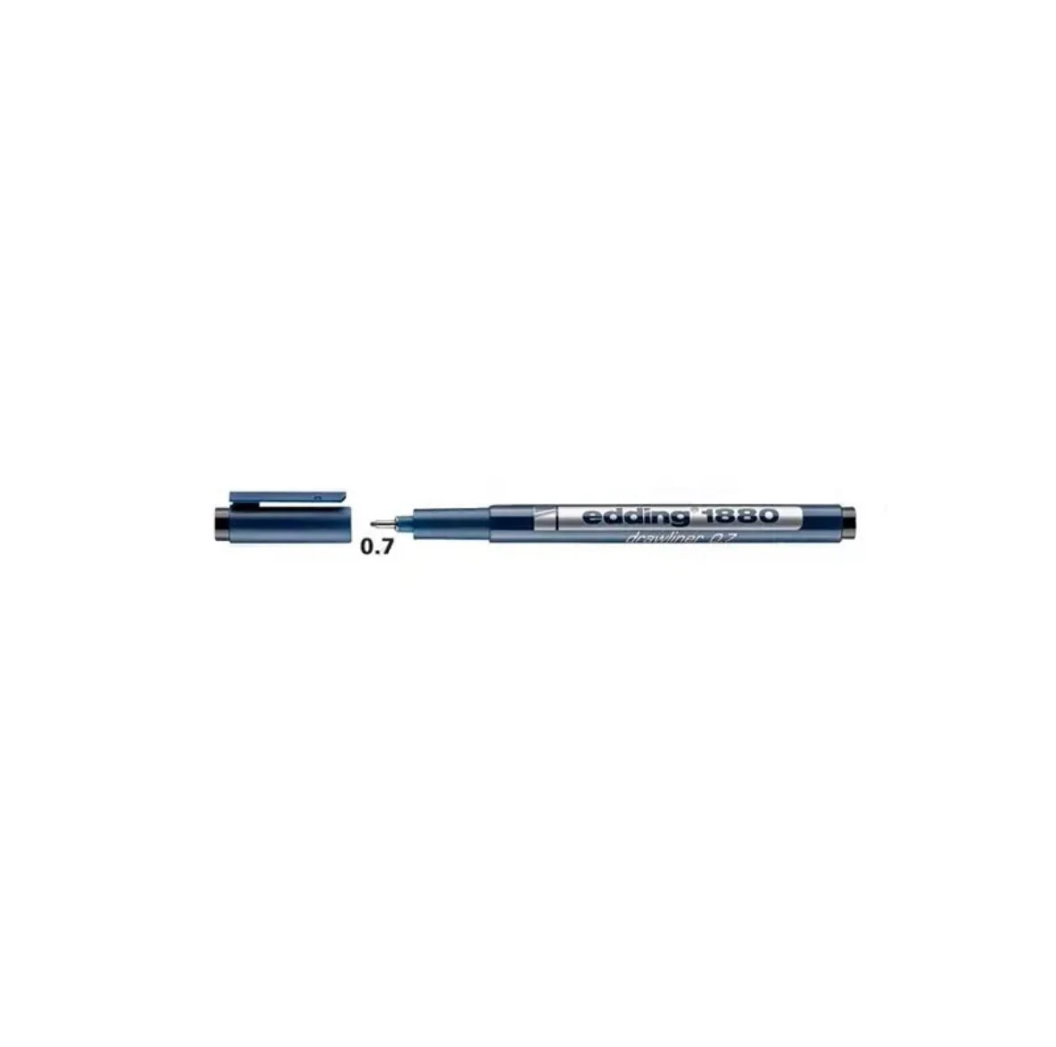 MARCADOR EDDING ESTILOGRAFICO DRAWLINER NEGRO 0.7