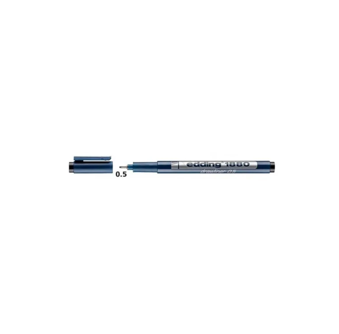 MARCADOR EDDING ESTILOGRAFICO DRAWLINER NEGRO 0.5