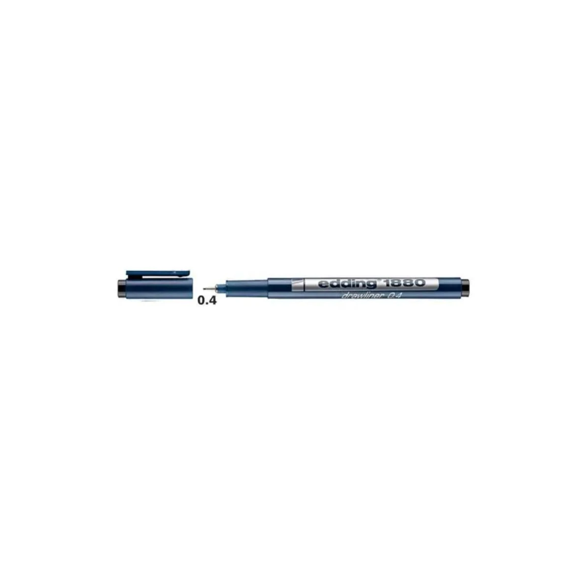 MARCADOR EDDING ESTILOGRAFICO DRAWLINER NEGRO 0.4