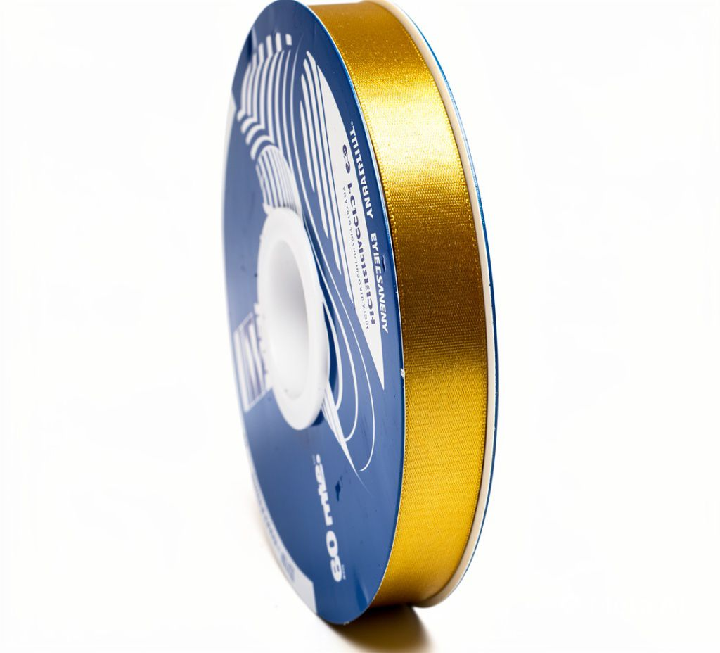 CINTA REGALO 10 X 50 MTS DORADO