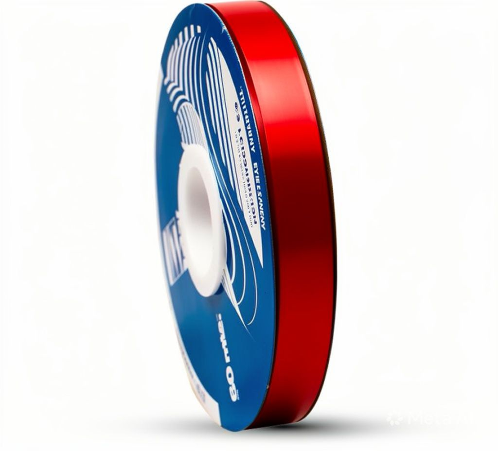 CINTA REGALO 10 X 50 MTS ROJO