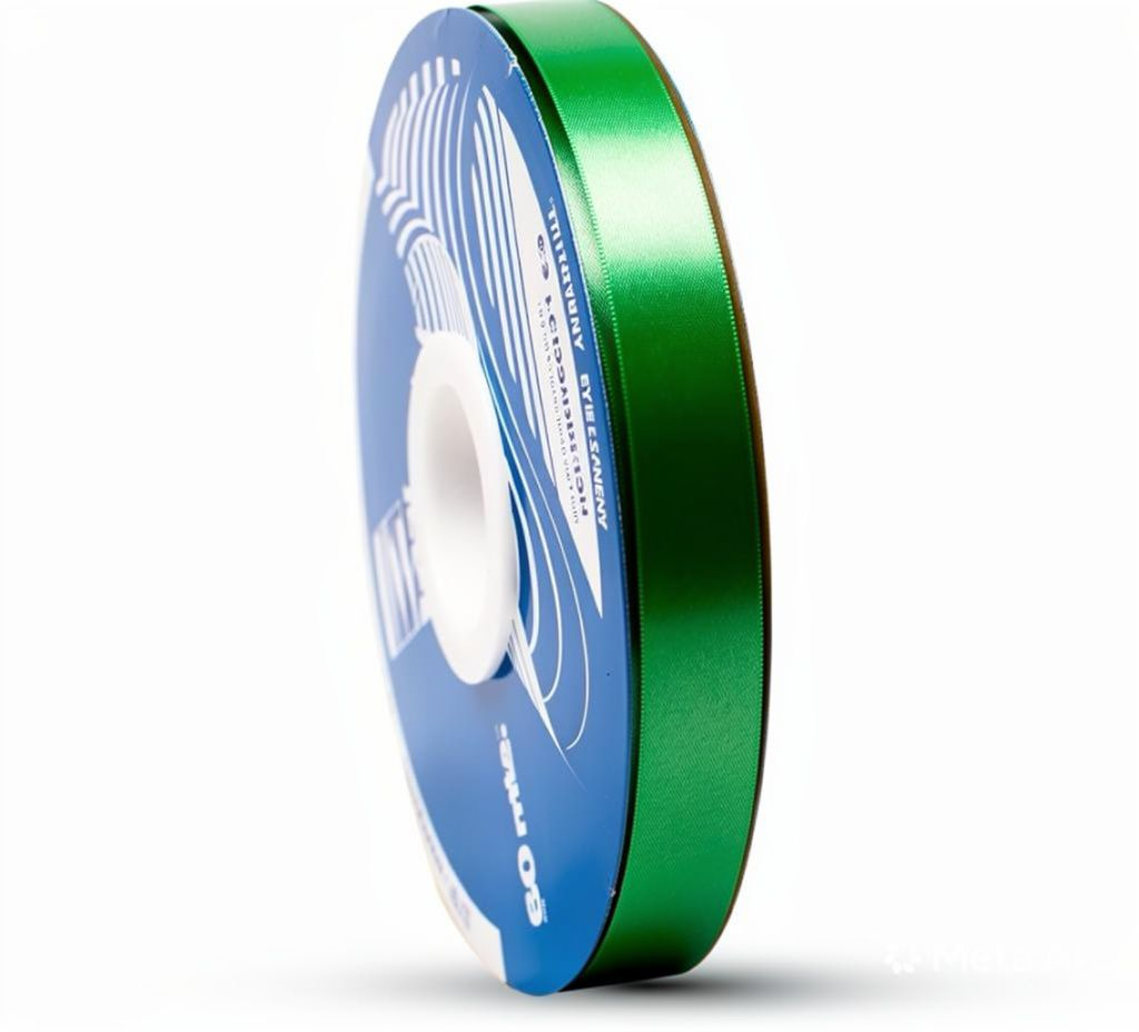 CINTA REGALO 10 X 50 MTS VERDE OSCURO