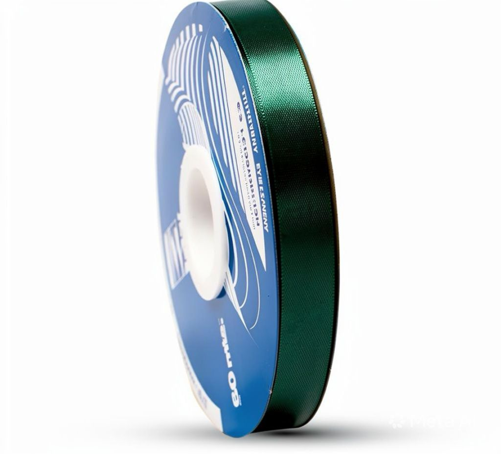 CINTA REGALO 10 X 50 MTS VERDE PINO