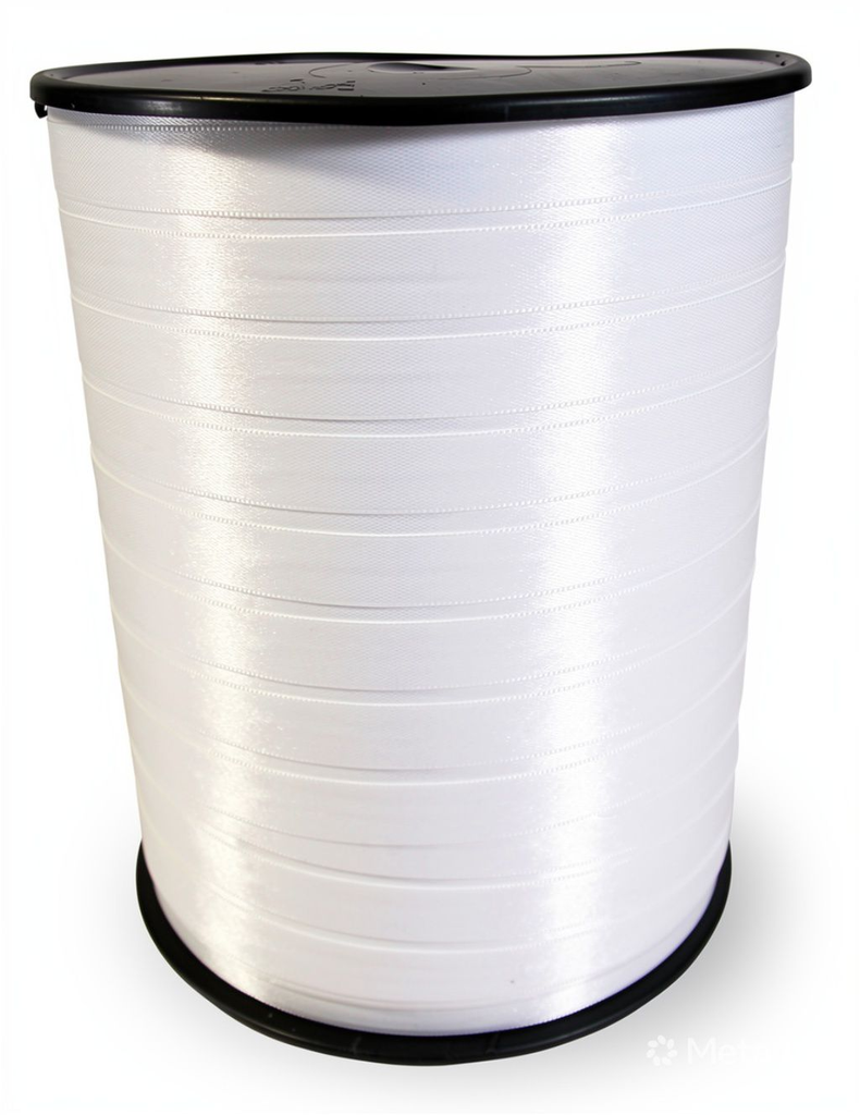 CINTA REGALO 10 X 500 MTS BLANCO