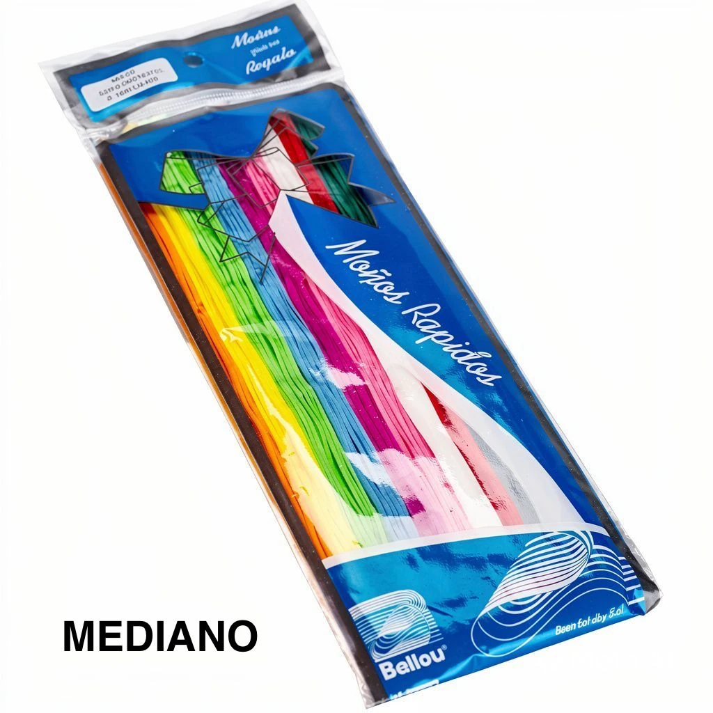 MOÑO PARA ARMAR MEDIANO X 50 SURTIDO