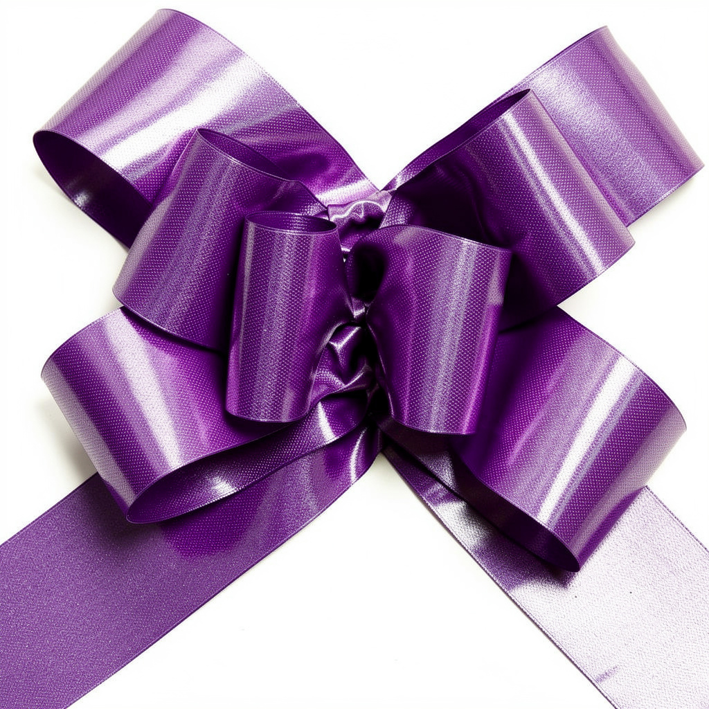 MOÑO PARA ARMAR GRANDE X 50 VIOLETA