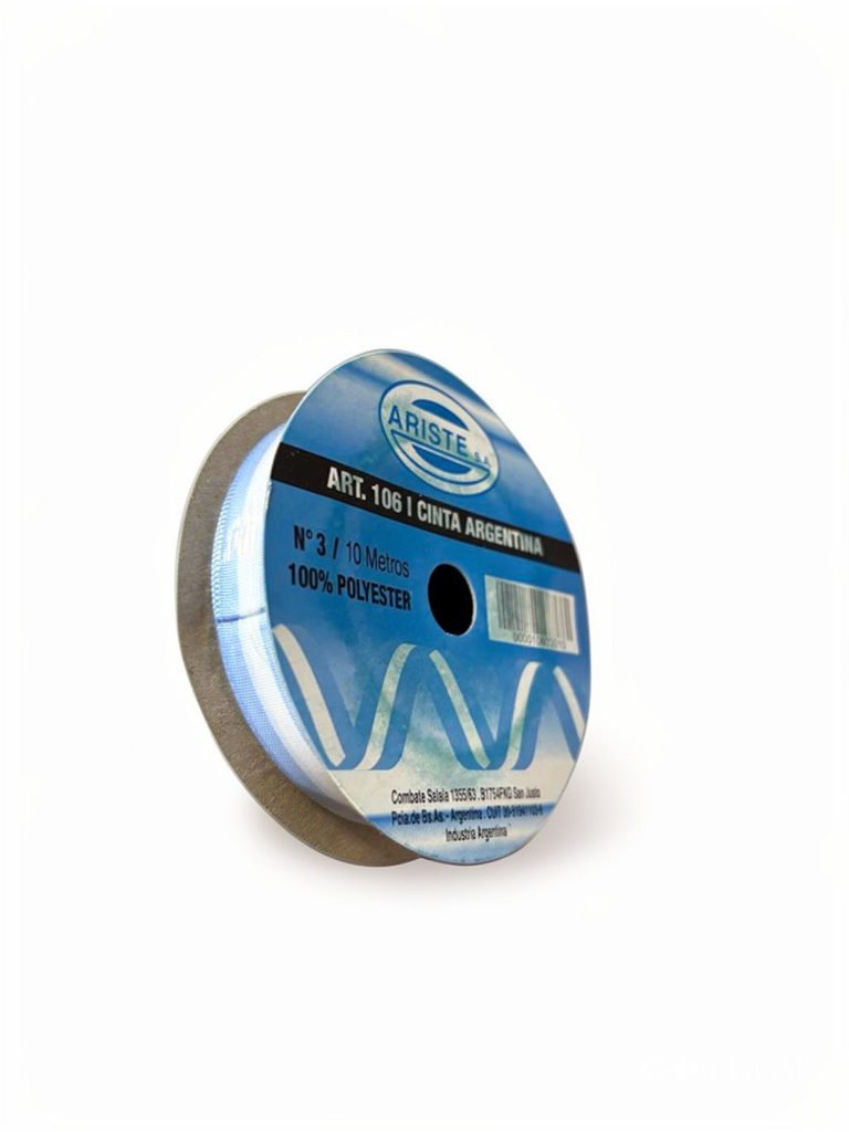 CINTA BANDERA TELA N3 (15MM) X ROLLO 10 MTS