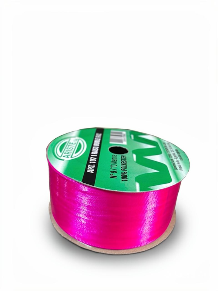 CINTA RASO DOBLE FAZ N9 FUCSIA (40MM) X 10MTS