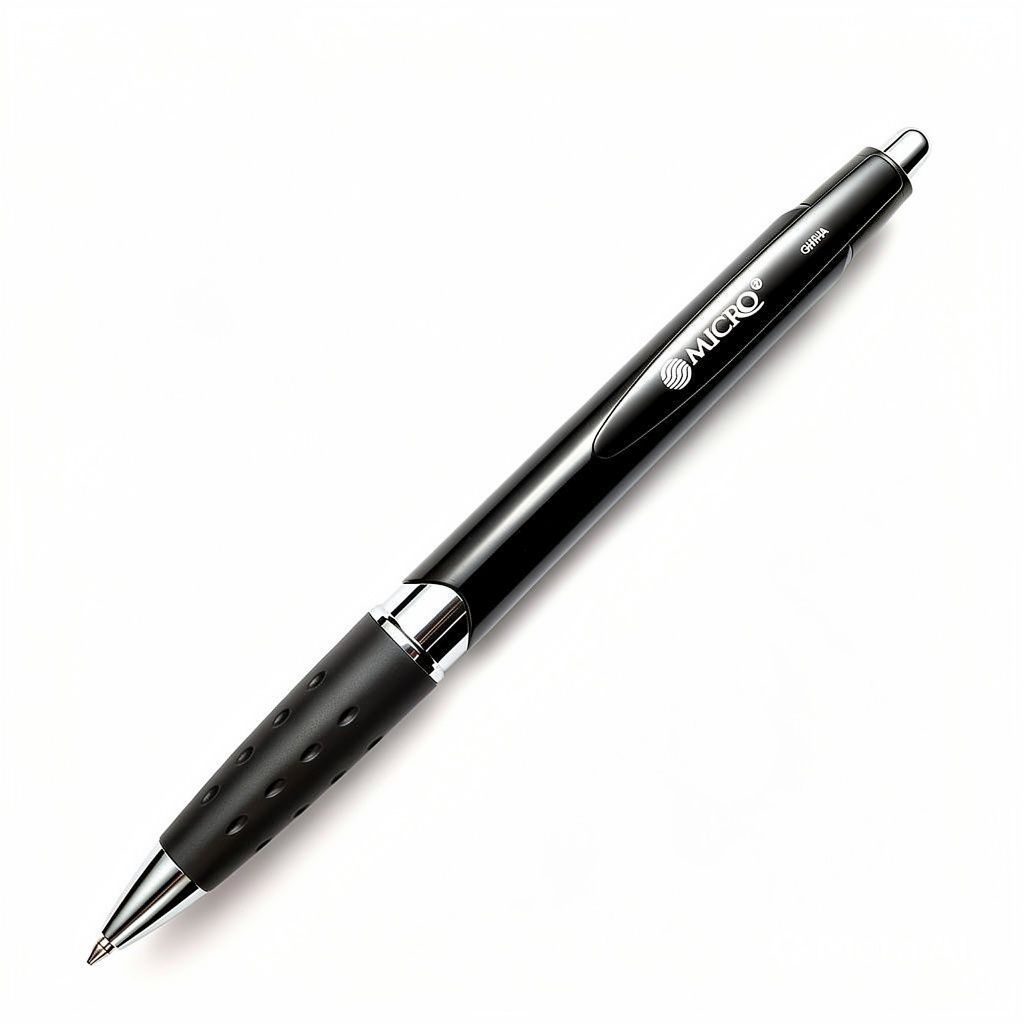 BOLIGRAFO MICRO ZIRO 1MM NEGRO