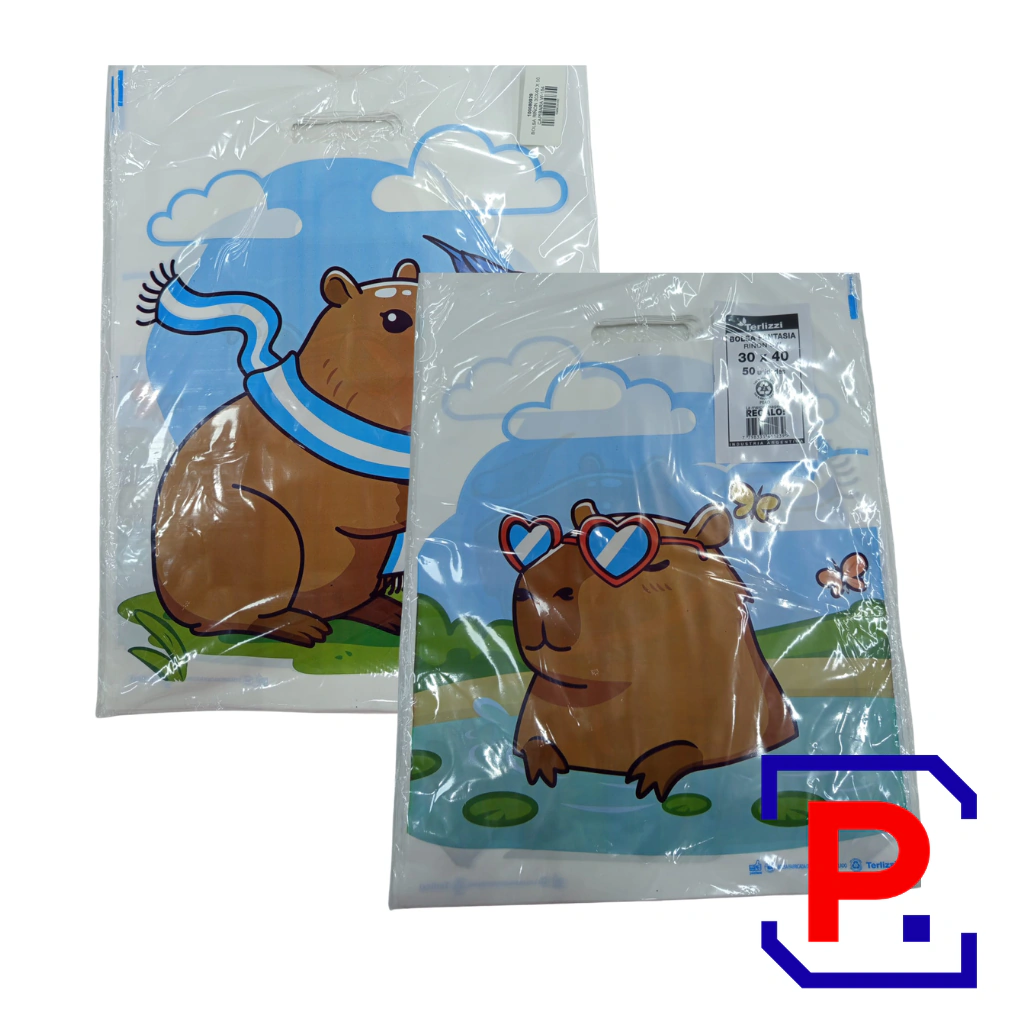 BOLSA RIÑON 30X40 X50 CAPIBARA
