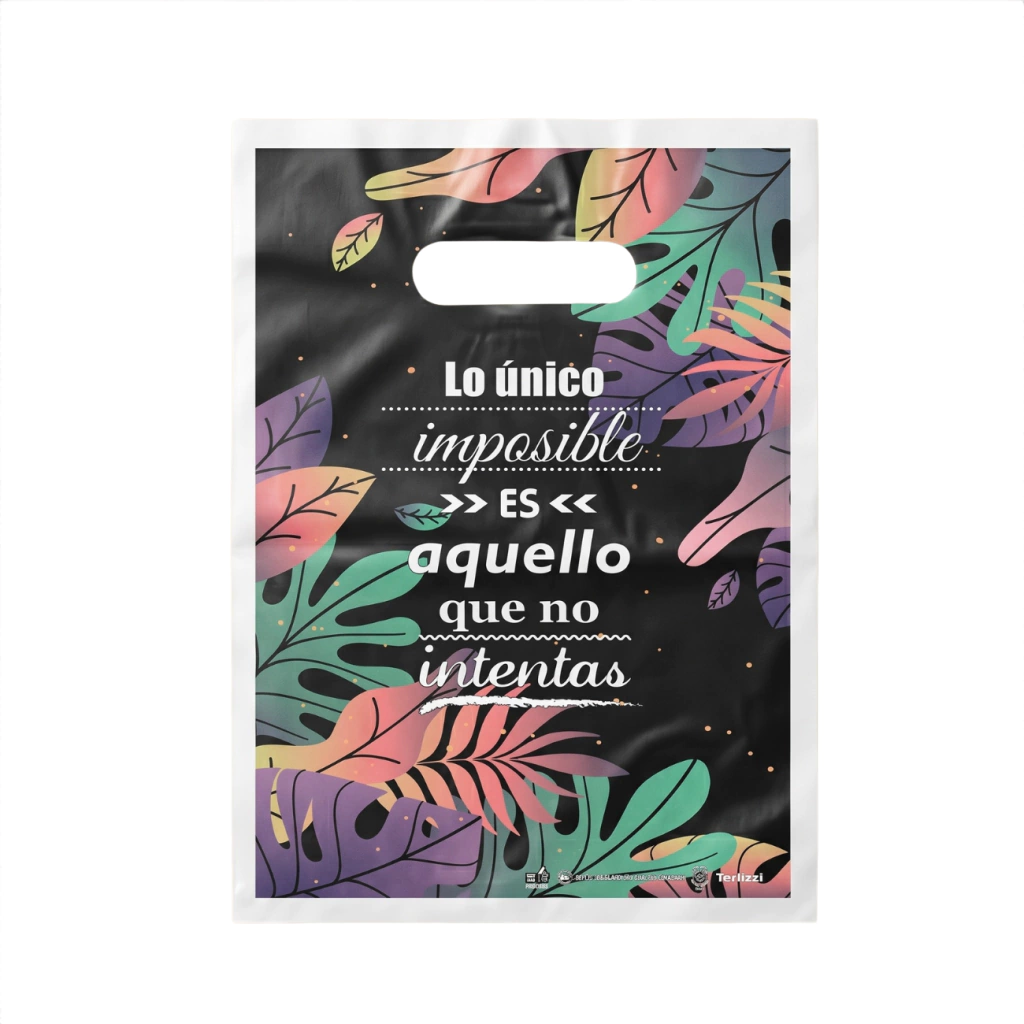BOLSA RIÑON 25X35 X 50 FRASES 2019 2W-103 40 MIC