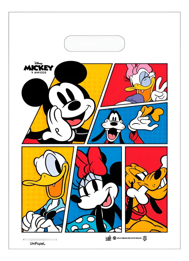 BOLSA RIÑON 20X30 X 50 MICKEY COMICS 1L-152 40 MIC