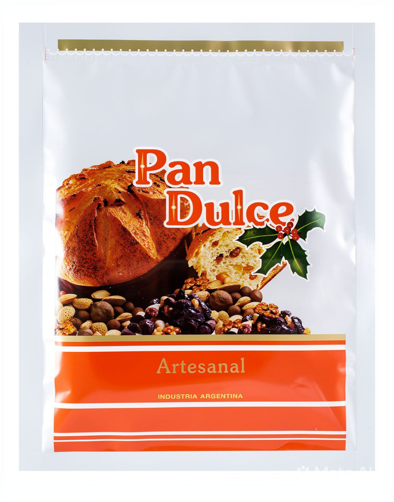 BOLSA PP IMPRESA PAN DULCE 25X35 X100