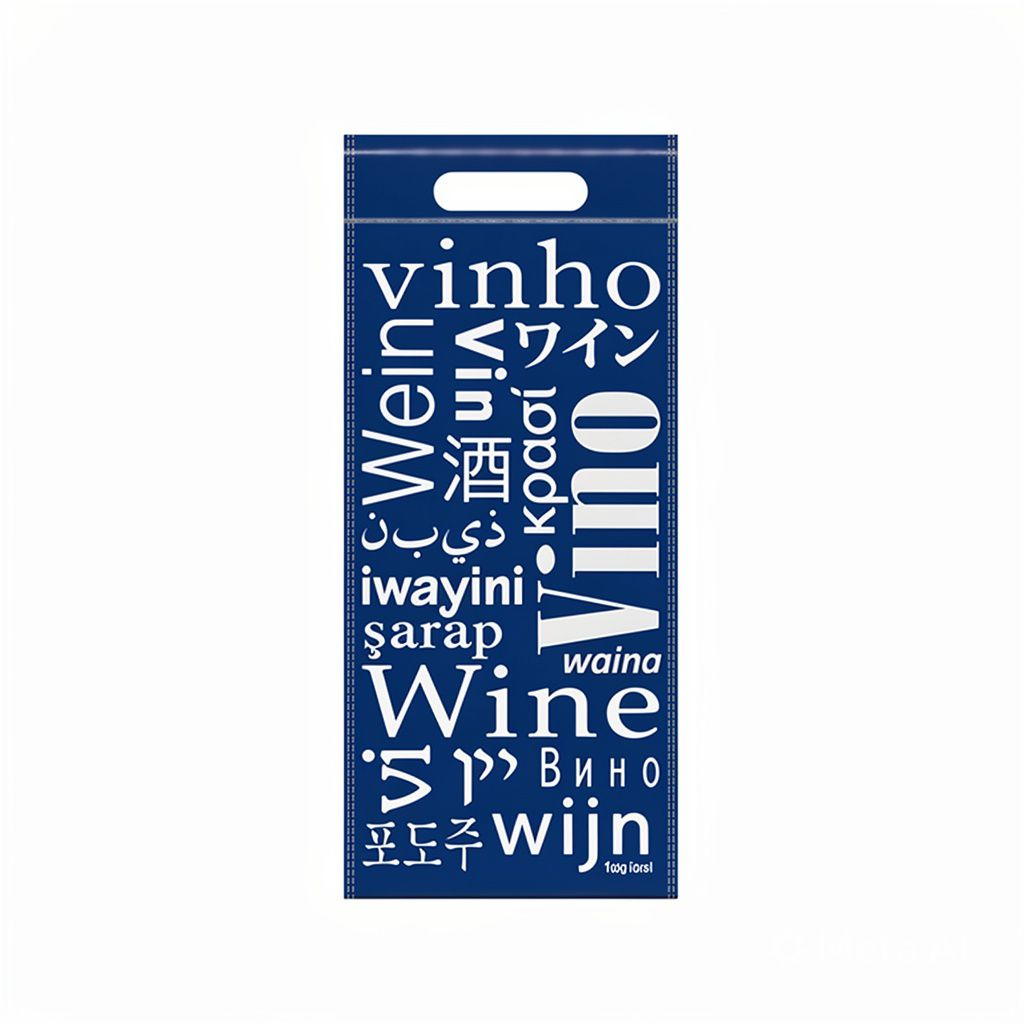 BOLSA FRISELINA 17X40 VINO AZUL 9A-48 X 20 UNID.