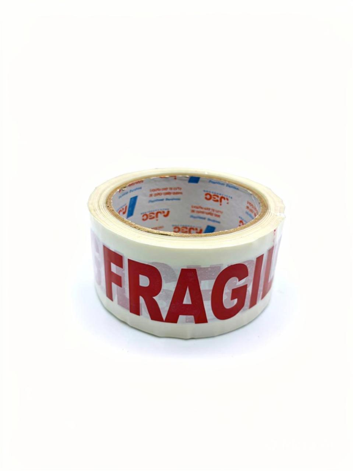 CINTA ADHESIVA FRAGIL 48 MM X 50 MTS AJEC 