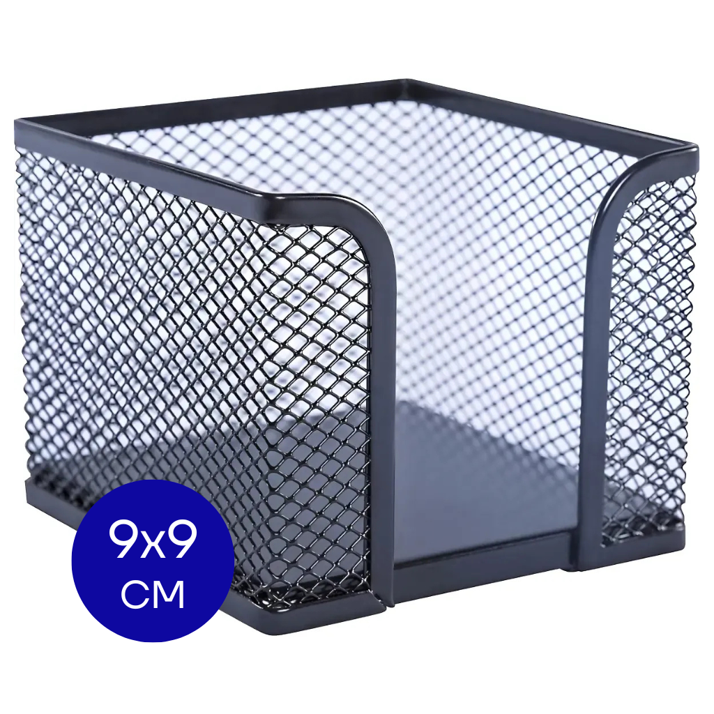 PORTA TACO MALLA METALICA 9X9CM BAK-116BK