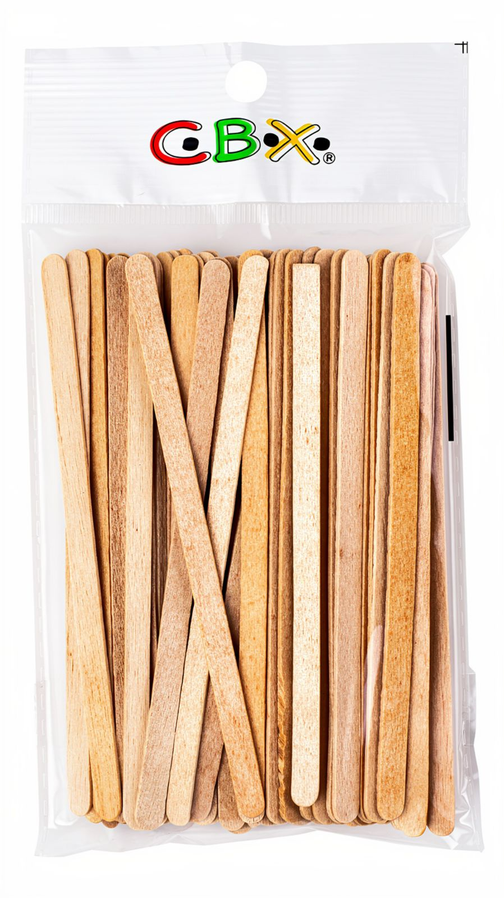 AGITADOR MADERA CBX 110MM X100 UNID.