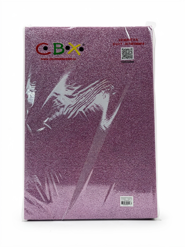 GOMA EVA GLITTER CBX ROSA M-82 ROSA