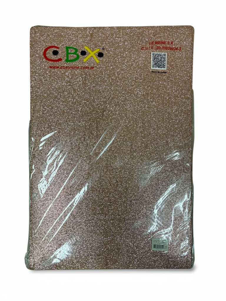 GOMA EVA GLITTER CBX M-83 ROSA GOLD