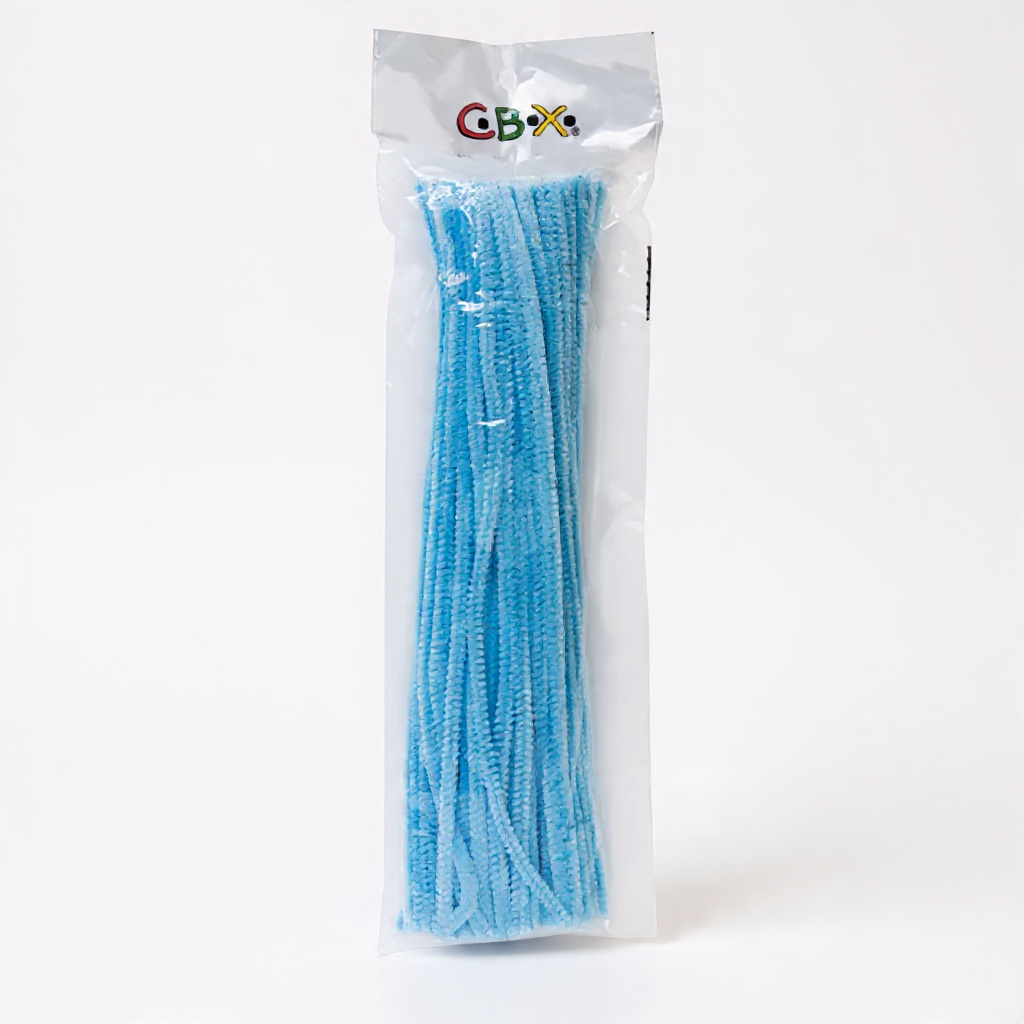 LIMPIA PIPA COMUN CELESTE PAQ X100