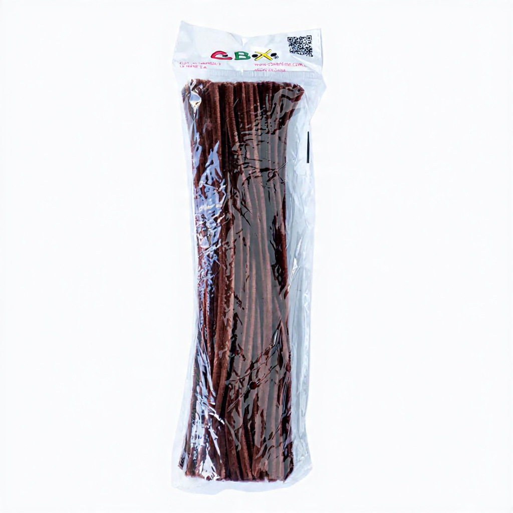 LIMPIA PIPA COMUN MARRON 44 PAQ X100