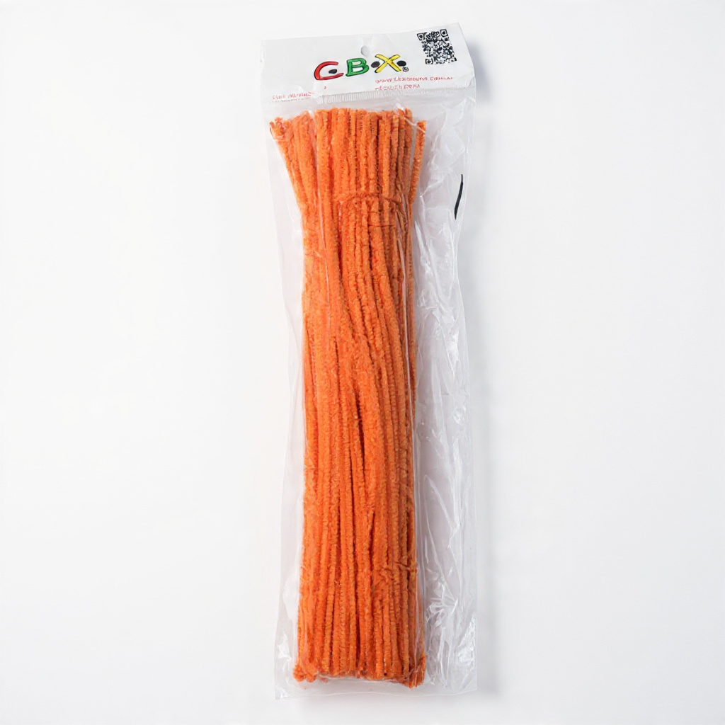 LIMPIA PIPA COMUN NARANJA 27 PAQ X100