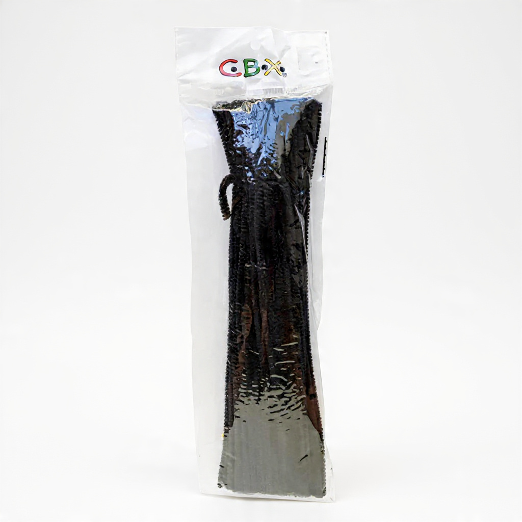 LIMPIA PIPA COMUN NEGRO PAQ X100