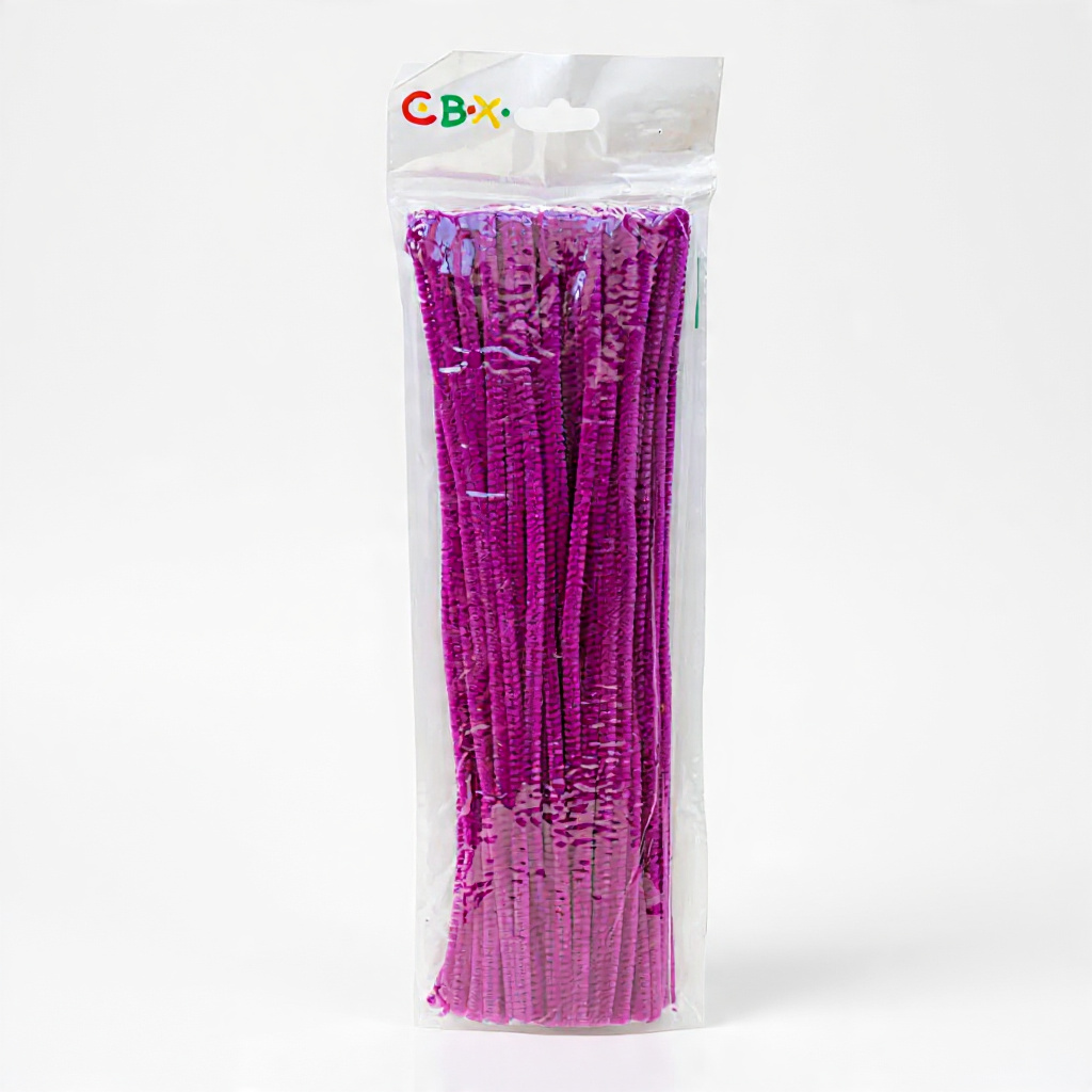 LIMPIA PIPA COMUN VIOLETA (18) PAQ X100