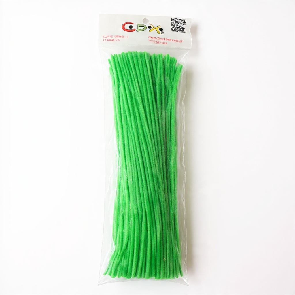 LIMPIA PIPA COMUN VERDE MANZANA (22) PAQ X100