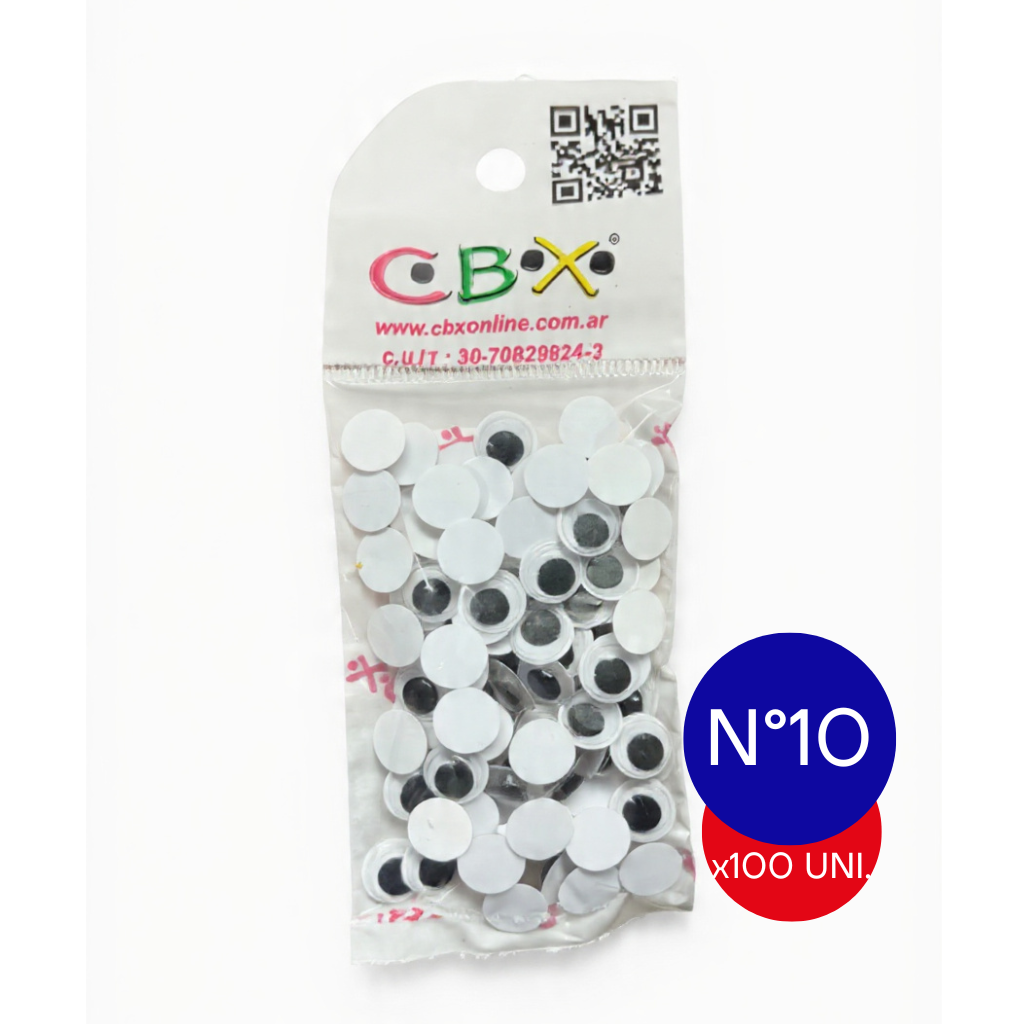 OJITOS MOVILES N10 X 100 UNID.