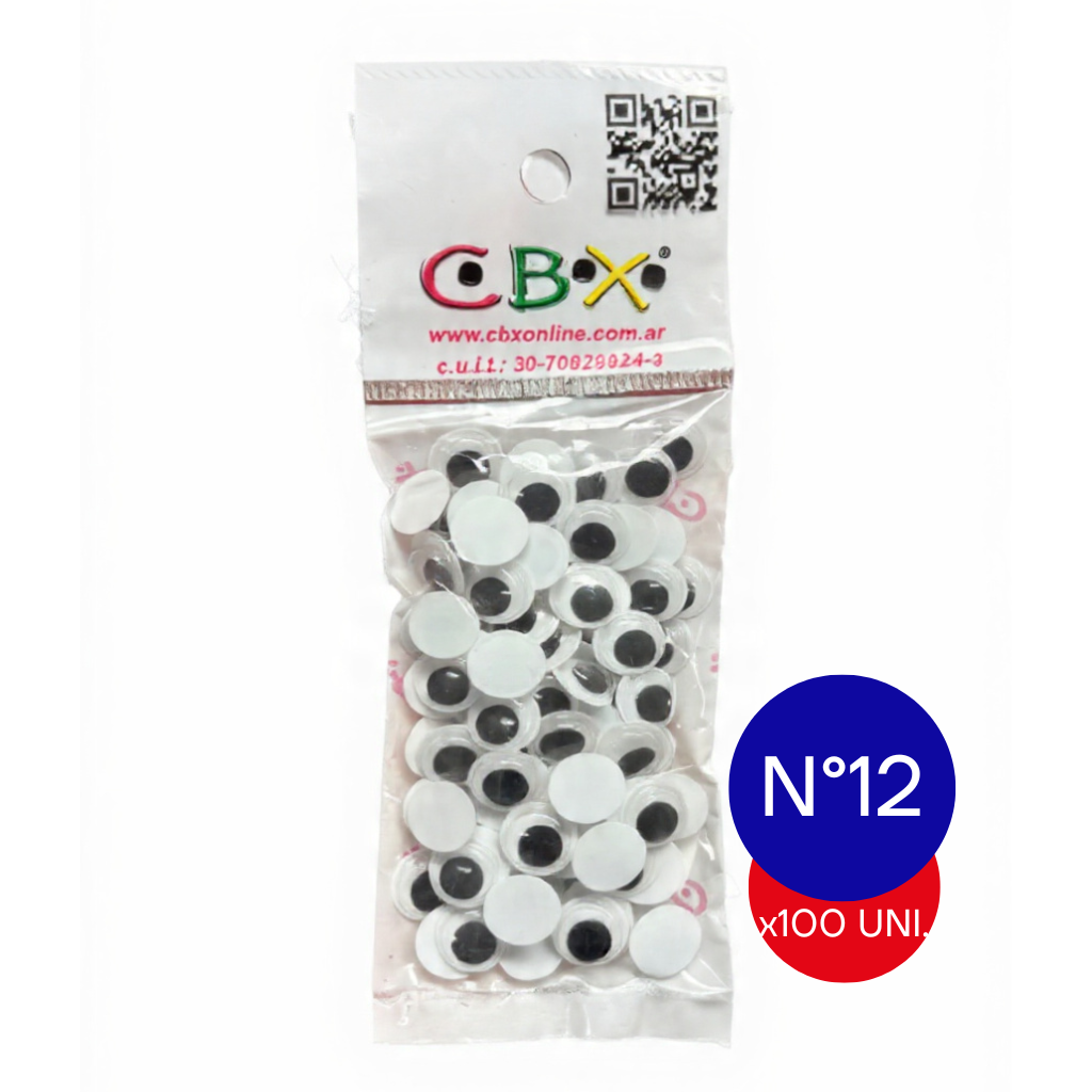 OJITOS MOVILES N12 X 100 UNID.