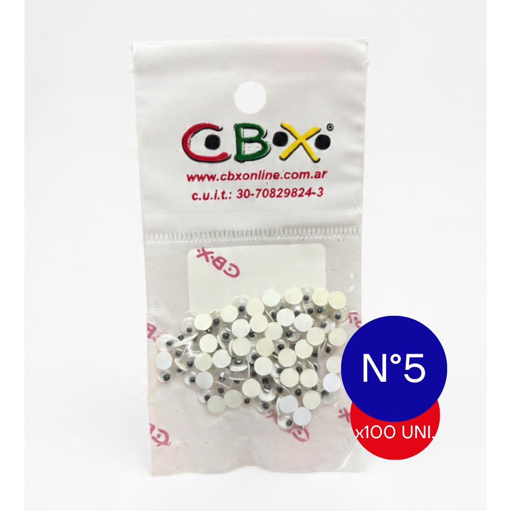 OJITOS MOVILES N5 X 100 UNID.