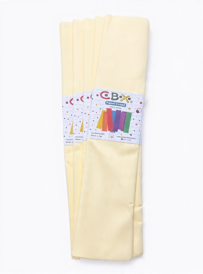 PAPEL CREPE CBX NATURAL 8701