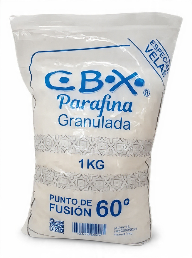 PARAFINA GRANULADA 60° X 1KG CBX