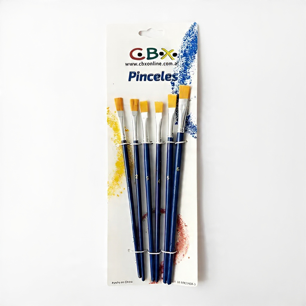 PINCEL ECO CHATO CBX X6