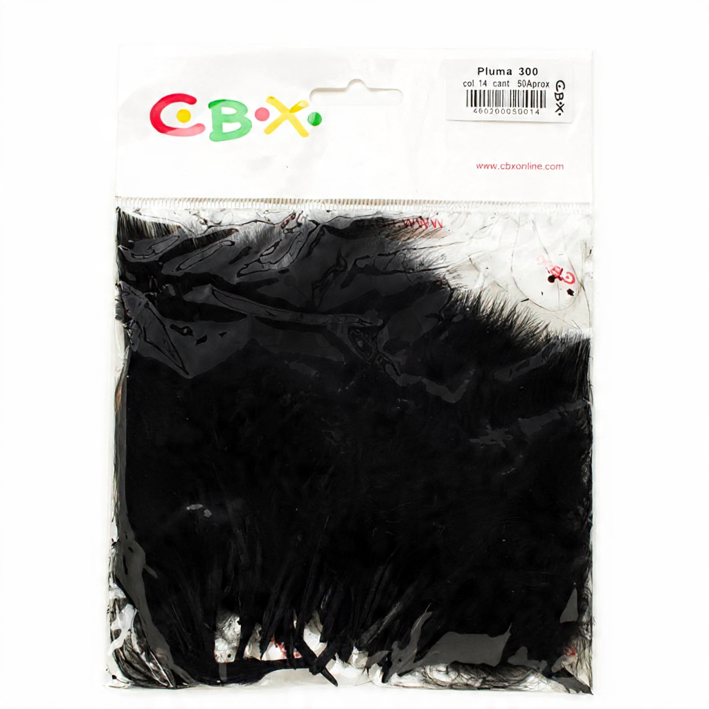 PLUMAS X 50 U CBX NEGRO