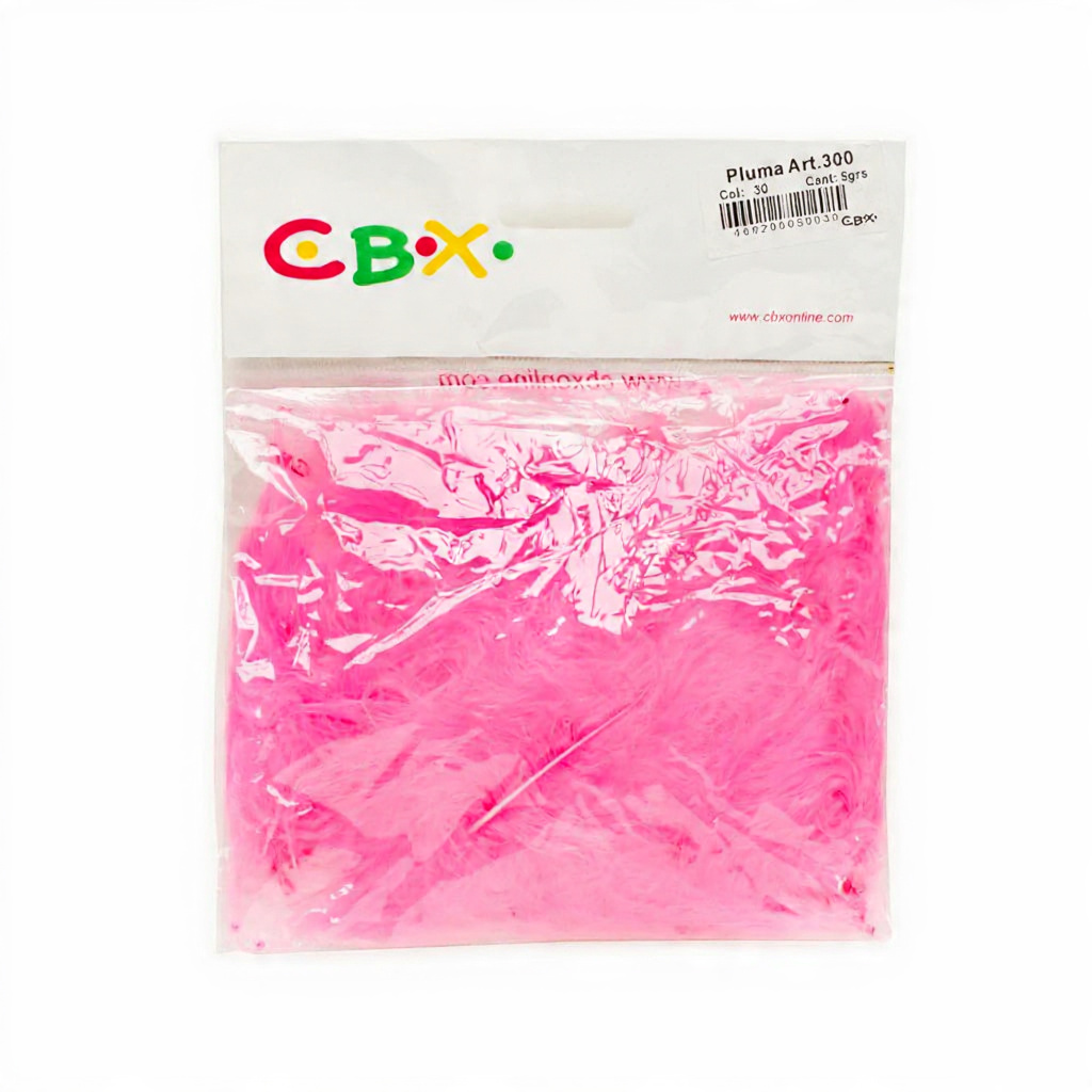 PLUMAS X 50 U CBX ROSA FUERTE