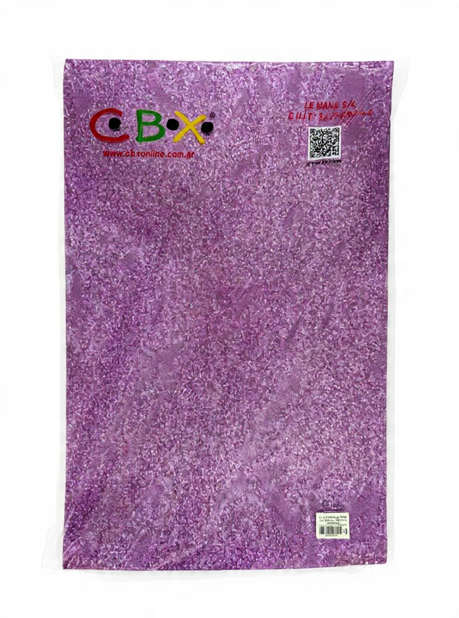 GOMA EVA GLITTER CBX M-34 LILA