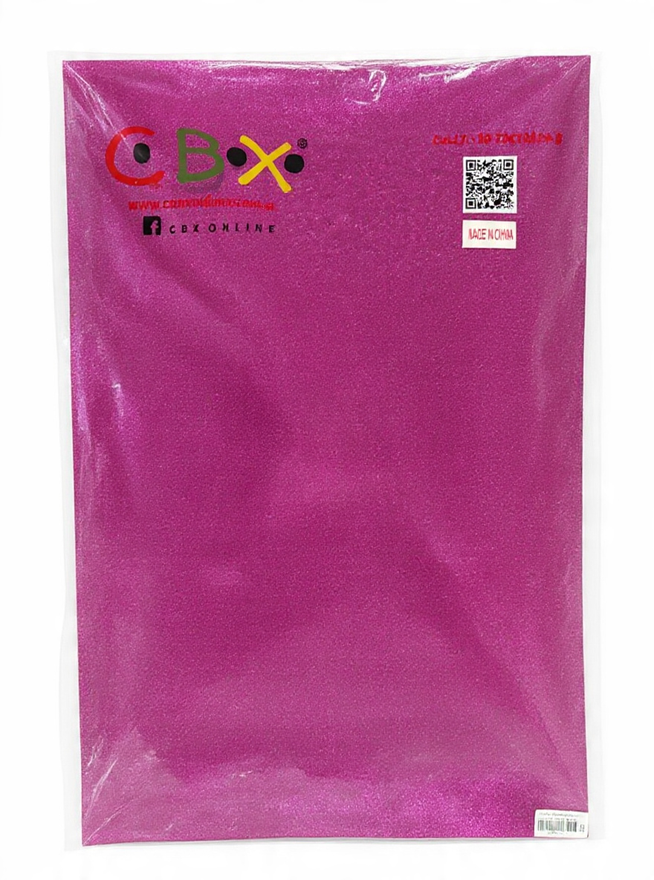 GOMA EVA GLITTER CBX M-39 VIOLETA